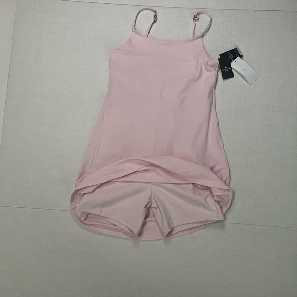 Abercrombie Kids Light Pink Athletic Dress with Shorts. - Picture 3 of 6